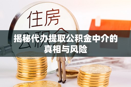 涿鹿揭秘代办提取公积金中介的真相与风险